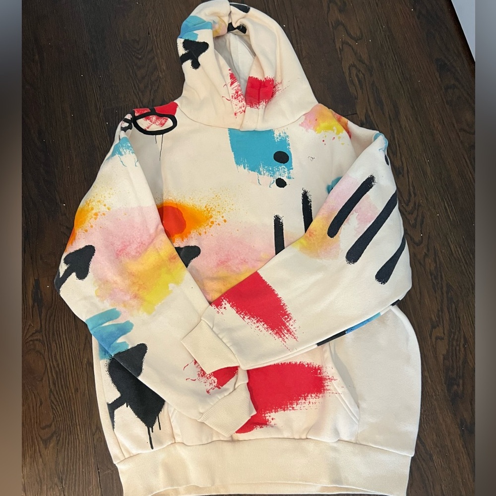 Pacsun graffiti Hoodie